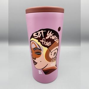 New Pink Lomein Set Yourself Free 12 oz Slim Can Cooler Bpa free